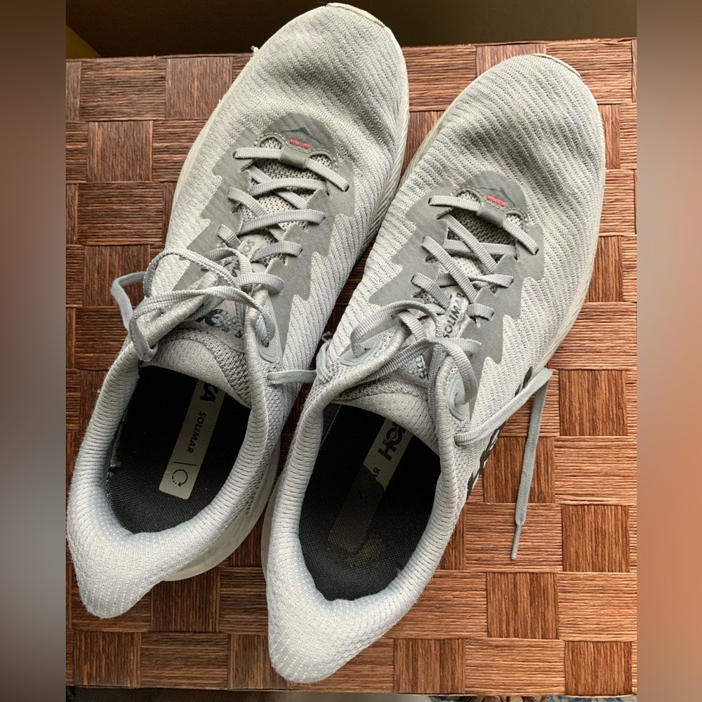 Hoka Men's Gray Athletic Shoes Size 13